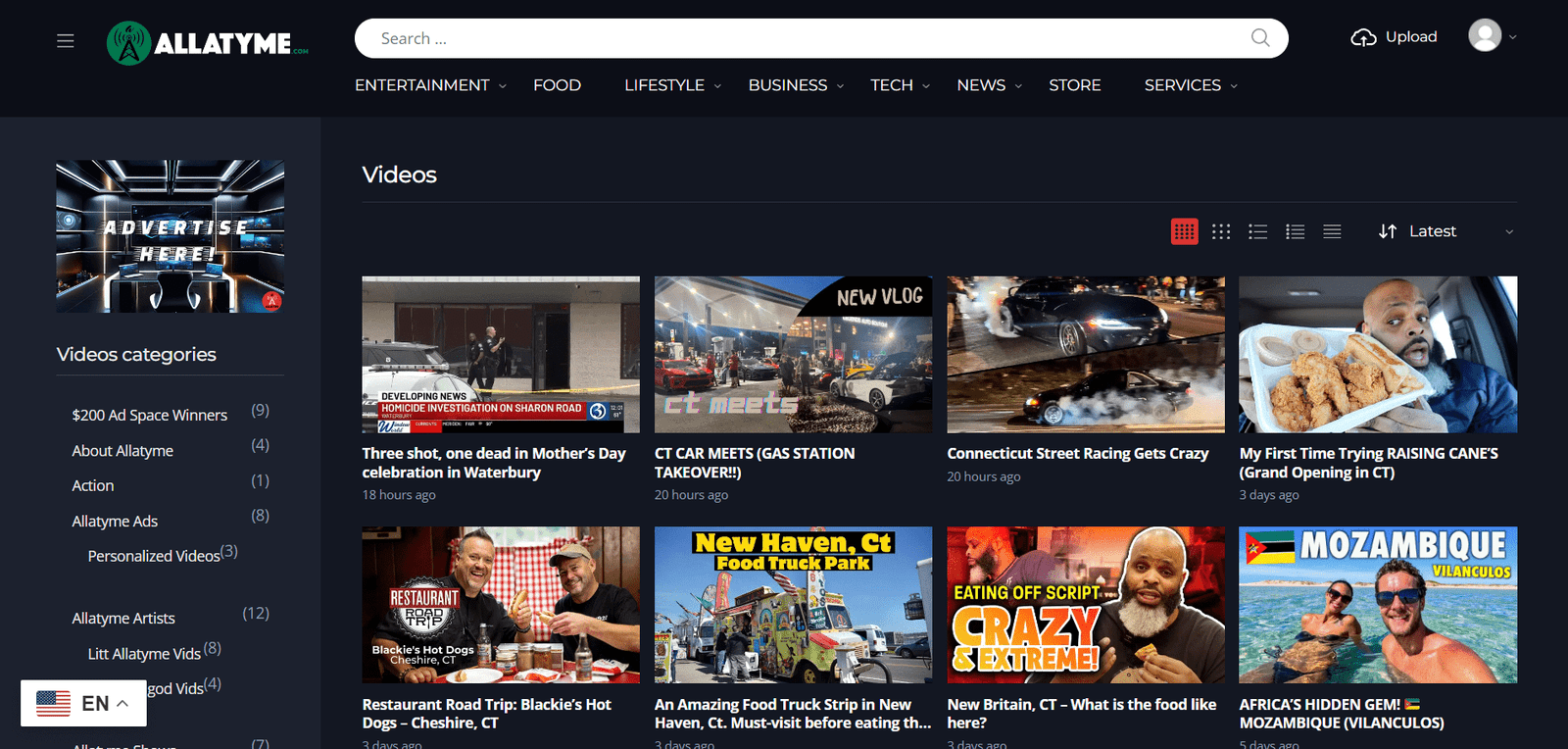 Sidebar Advertising Space #1