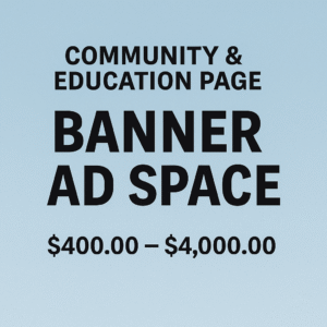 Wellness & Care Page Banner Ad Space