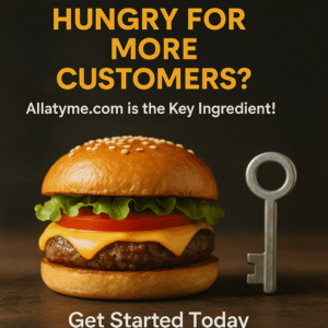Food & Beverage Page Banner Ad Space