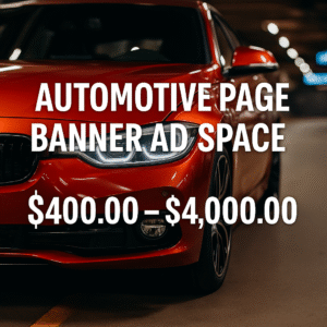 Community & Education Page Banner Ad Space