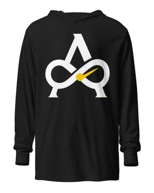 Hooded long-sleeve tee