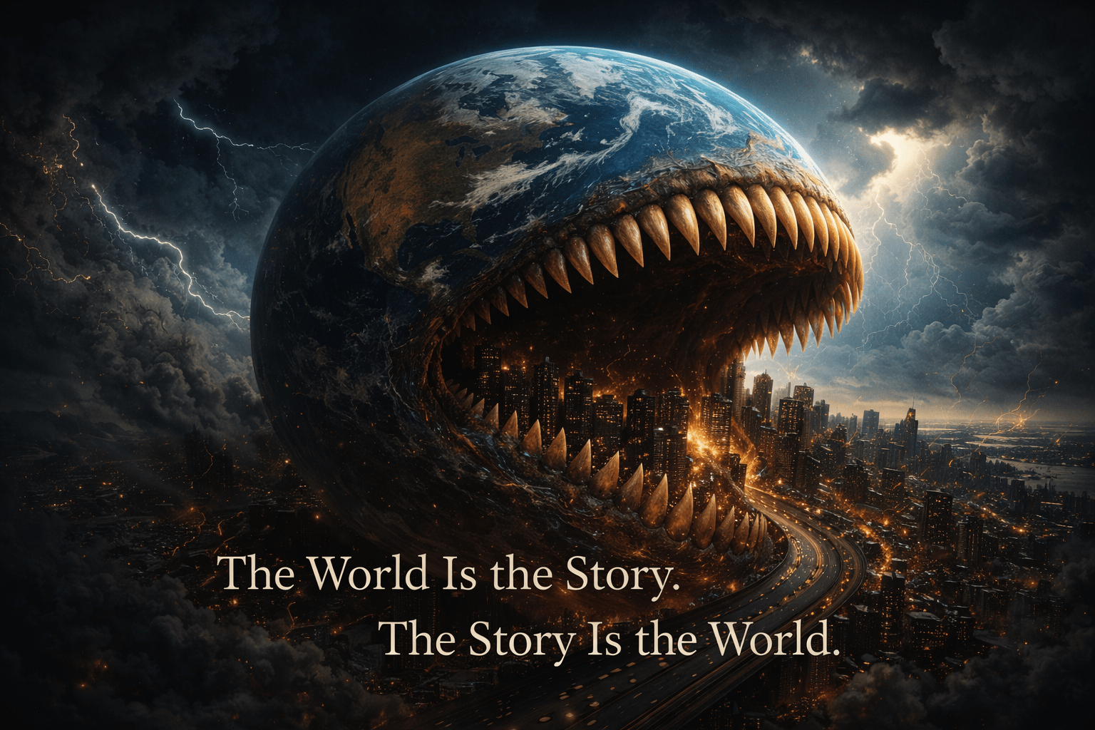 The World Is the Story. The Story Is the World.