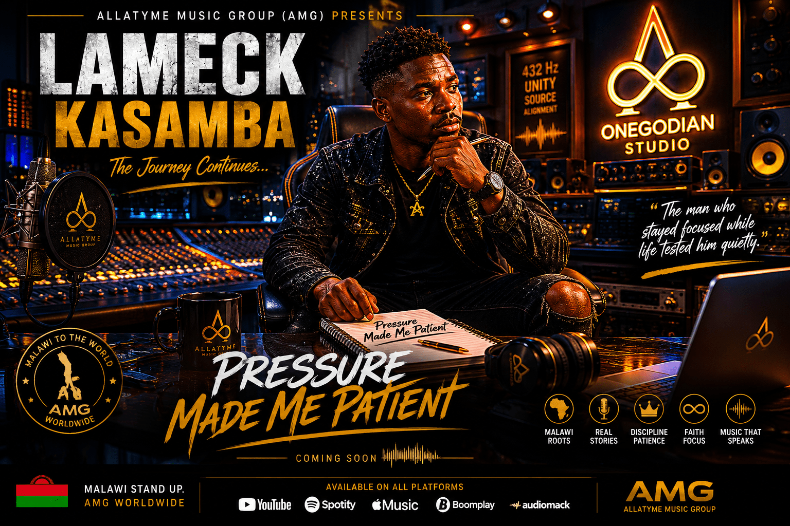 LAMECK KASAMBA — Pressure Made Me Patient