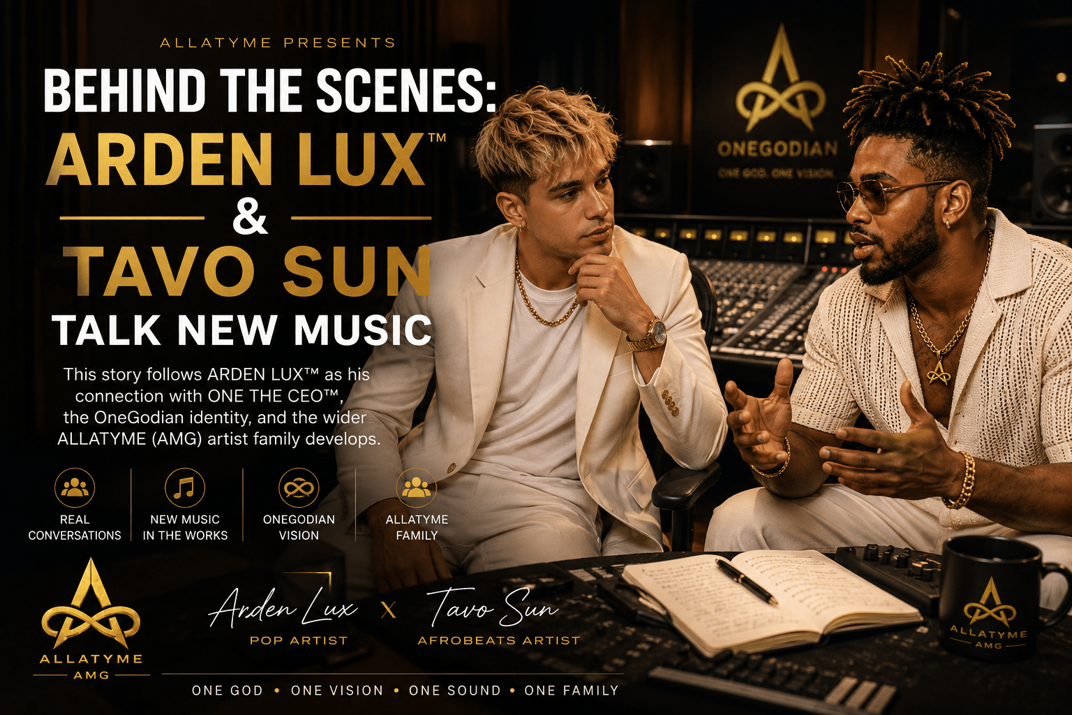 Behind the Scenes: ARDEN LUX™ and TAVO SUN Talk New Music