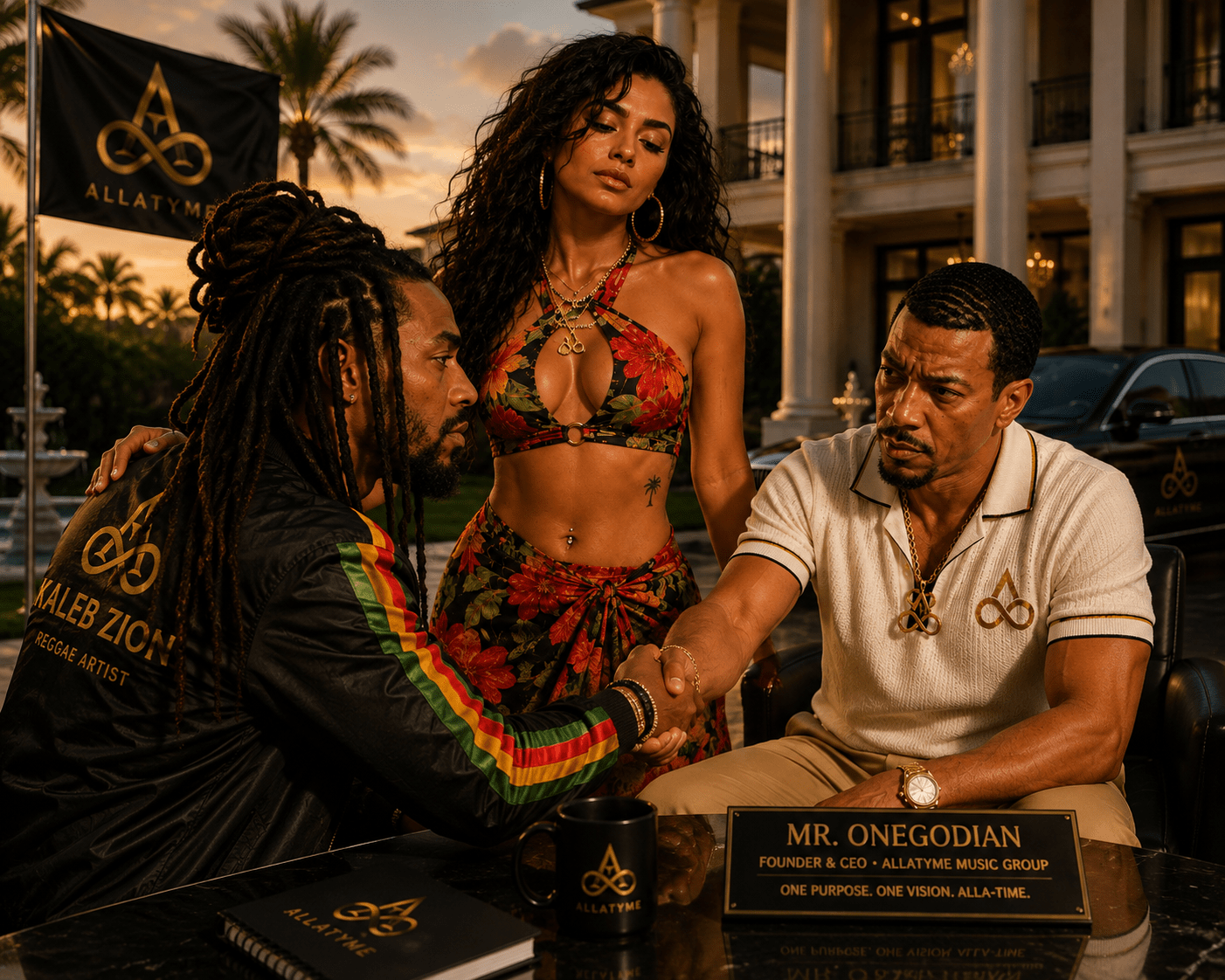 When NOCHE SALVAJE™ Introduced KALEB ZION™ to the AMG Family