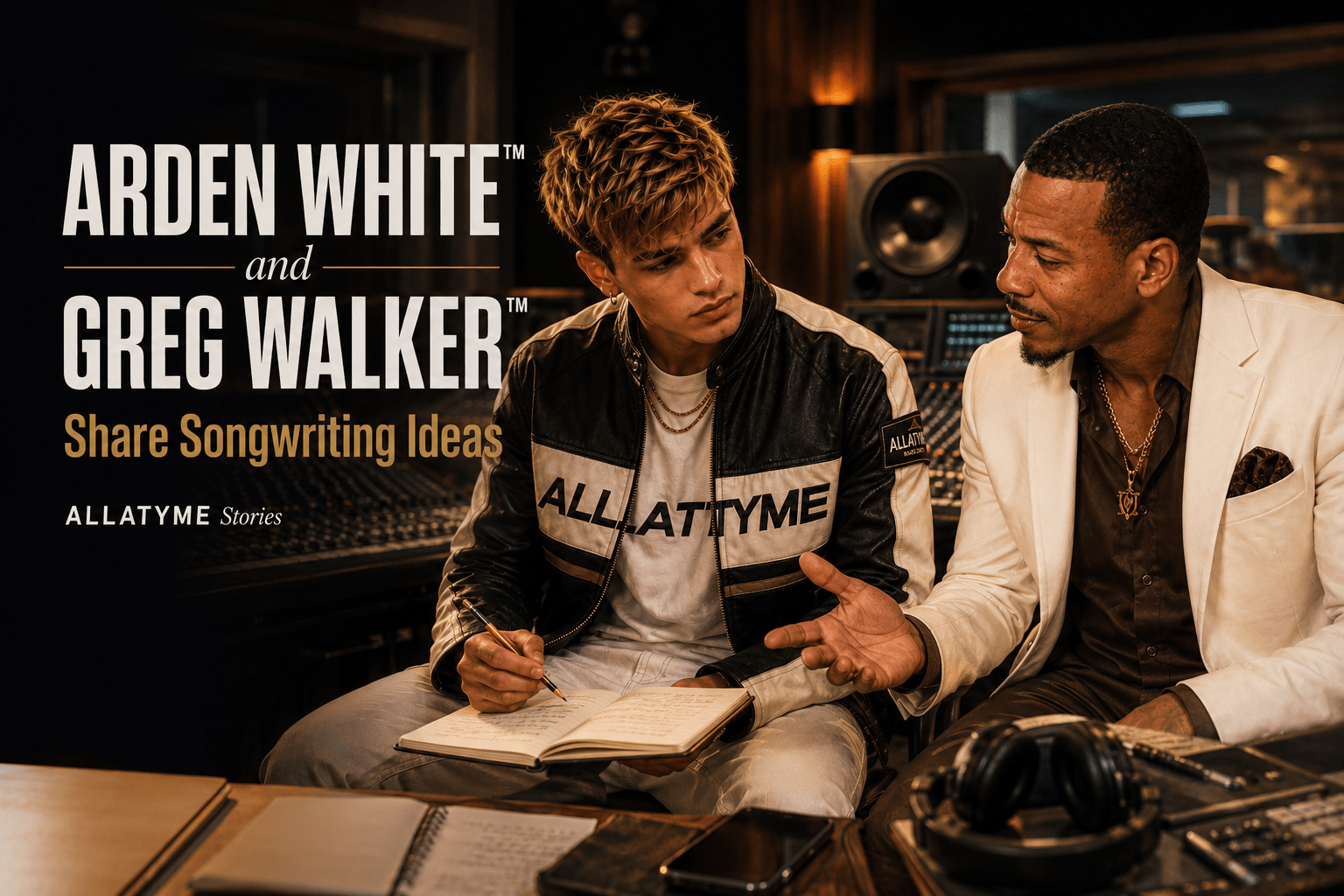 ARDEN WHITE™ and GREG WALKER Share Songwriting Ideas