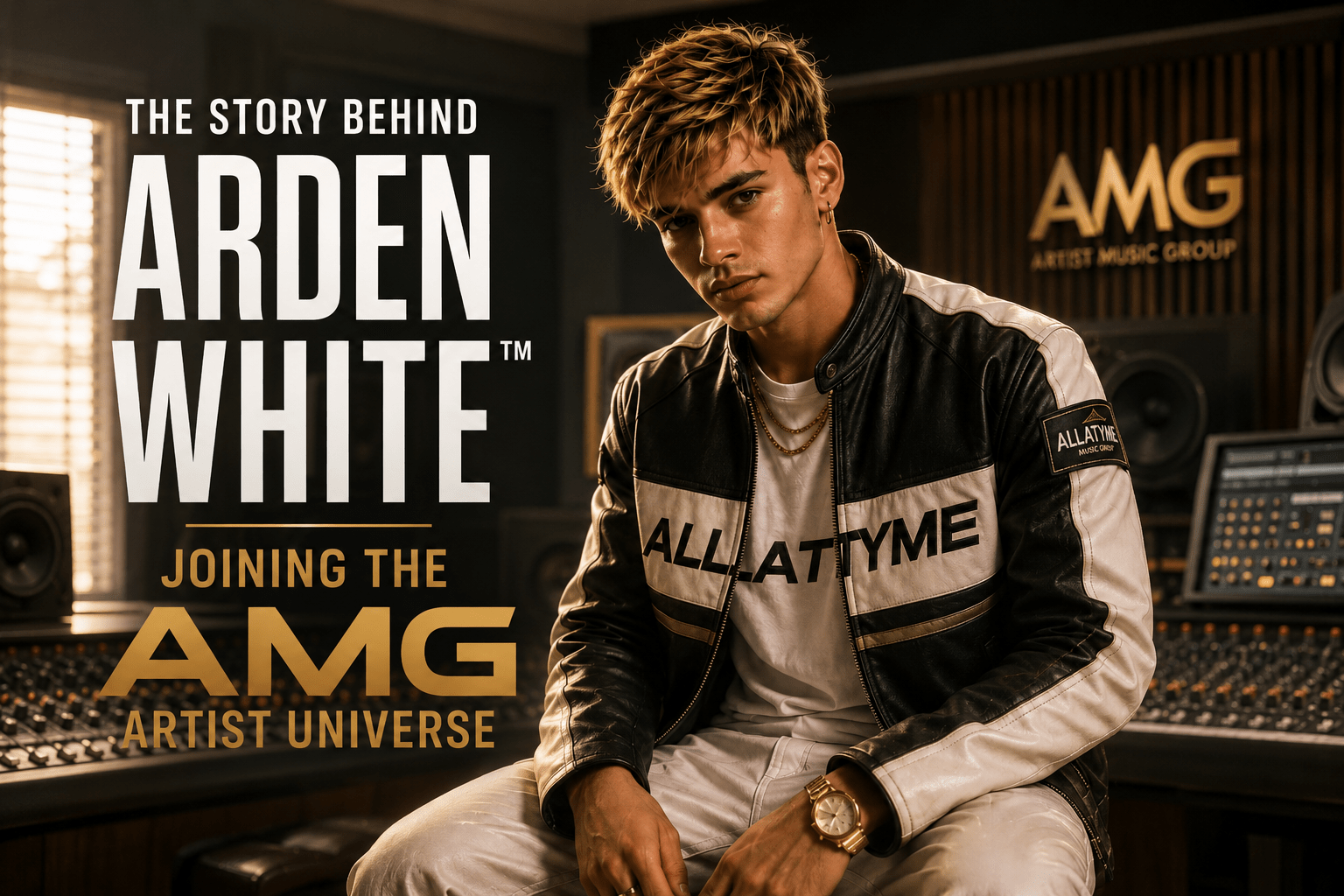 The Story Behind ARDEN WHITE™ Joining the A.M.G. Artist Universe
