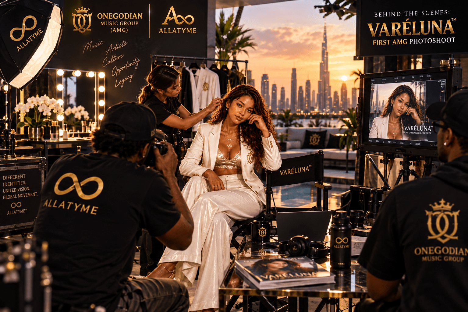 Behind the Scenes: VARÉLUNA™’s First AMG Photoshoot