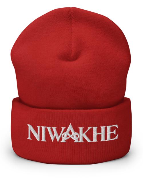 NIWAKHE - Cuffed Beanie - White