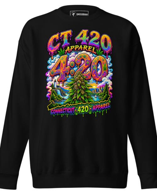 Grown In Connecticut – Unisex Premium Sweatshirt